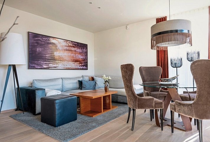 Geinberg5 Private Spa Villas - Wohnbeispiel Private Spa Suite Premium (Zimmercodierung WB1)