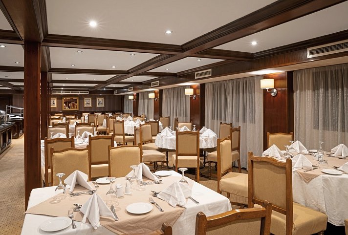 Klassische Nilkreuzfahrt mit MS Nile Symphony - Restaurant, MS Nile Symphony