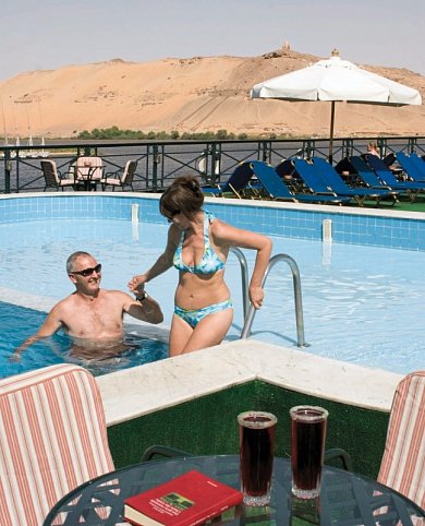 Klassische Nilkreuzfahrt mit Jaz Crown Prince - Pool, Jaz Crown Prince