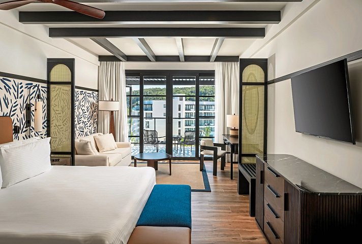 Ocean Eden Bay - Wohnbeispiel Juniorsuite Poolview (Zimmercodierung J1P)