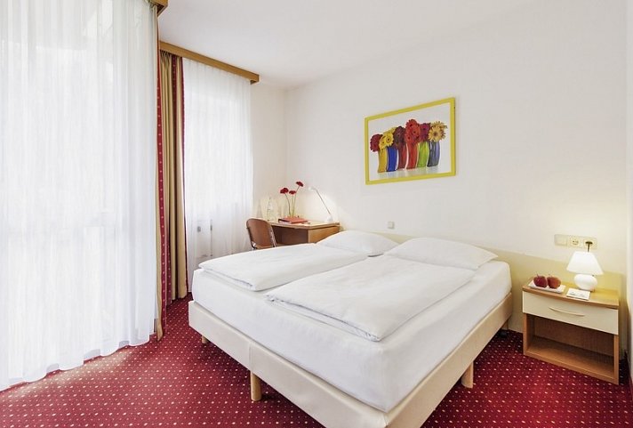 ANDANTE Hotel Erding - Wohnbeispiel Doppelzimmer (Zimmercodierung DB2)
