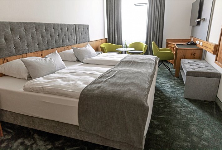 Hotel & Spa Gut Matheshof - Wohnbeispiel Doppelzimmer Komfort (Zimmercodierung DF1)