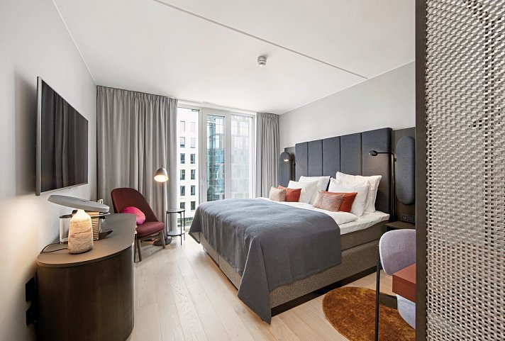 Clarion Hotel Oslo - Wohnbeispiel Standard Doppelzimmer (Zimmercodierung DY1)