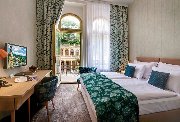 Astoria Hotel & Medical Spa - Wohnbeispiel Doppelzimmer Komfort Plus Astoria Kolonnadenblick (Zimmercodierung DB3)
