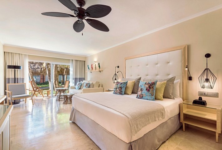 Grand Palladium Palace Resort & Spa - Wohnbeispiel Junior Suite Garden View (Zimmercodierung JBG)