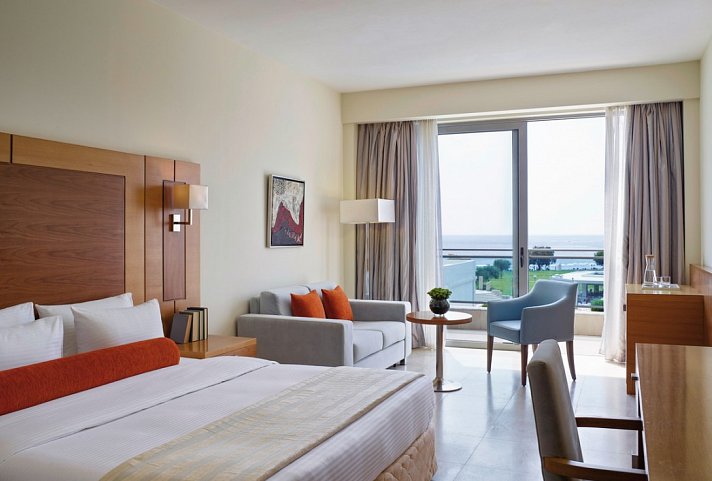 Apollo Blue - Wohnbeispiel Doppelzimmer seitl. Meerblick (Zimmercodierung D1N)