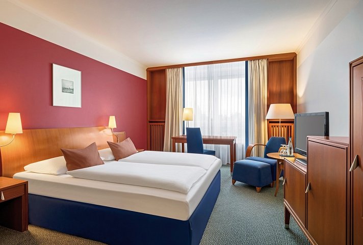 Vienna House by Wyndham Sonne Rostock - Wohnbeispiel Doppelzimmer Komfort (Zimmercodierung DF1)