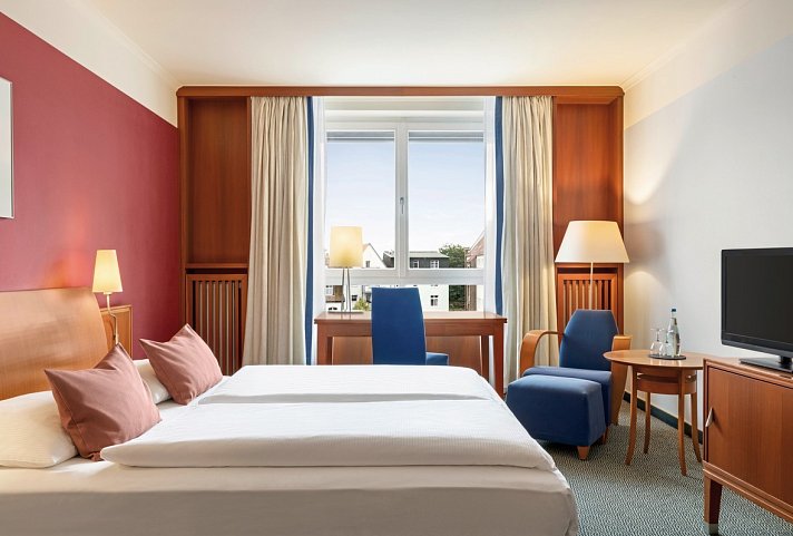 Vienna House by Wyndham Sonne Rostock - Wohnbeispiel Doppelzimmer Komfort (Zimmercodierung DF1)