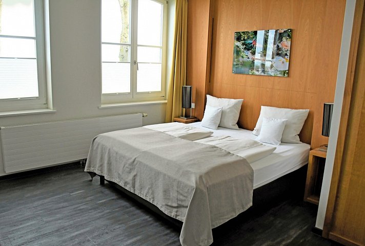 Hafenresidenz Stralsund - Wohnbeispiel Doppelzimmer Altstadtblick (Zimmercodierung DB1)