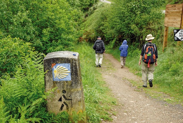 Wandern auf dem Jakobsweg - Die französische Route - Auf dem Jakobsweg