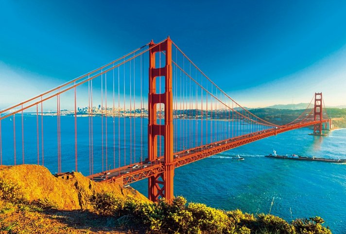 Goldene Brücken & Grandiose Canyons - Golden Gate Bridge