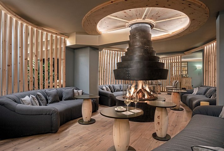 Hotel Seehof Davos - Kaminzimmer Bar