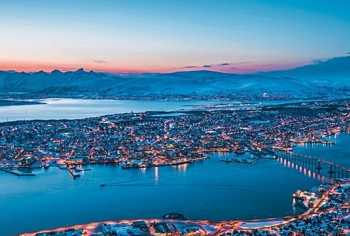 Erlebnis Polarlicht, Postschiff und Snowhotel - Tromsø