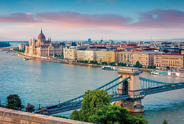 Radreise von Wien nach Budapest