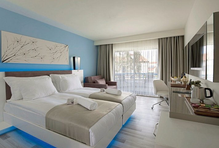 Flora Garden Ephesus - Wohnbeispiel Doppelzimmer Landblick (Zimmercodierungen DBL & DCL)