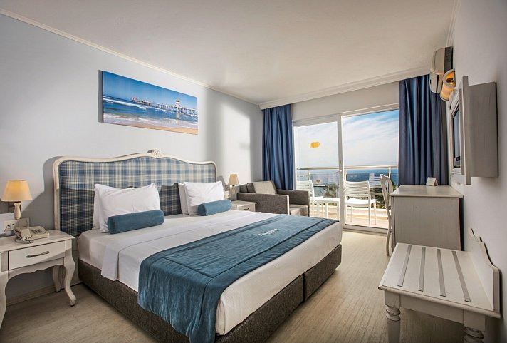 Atlantique Holiday Club - Wohnbeispiel Doppelzimmer Meerblick (Zimmercodierung DBM)