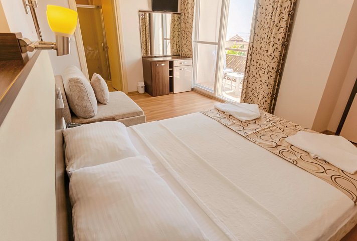 Dogan Beach Resort - Wohnbeispiel Doppelzimmer (Zimmercodierung DB1)