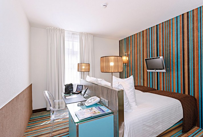 WestCord City Centre Hotel Amsterdam - Wohnbeispiel Doppelzimmer (Zimmercodierung DB1)