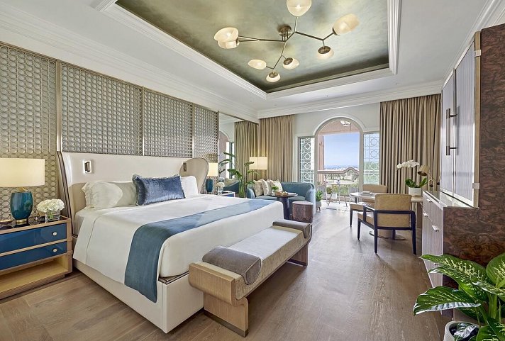 Emirates Palace Mandarin Oriental Abu Dhabi - Wohnbeispiel Vegan Room (Zimmercodierung DD3)