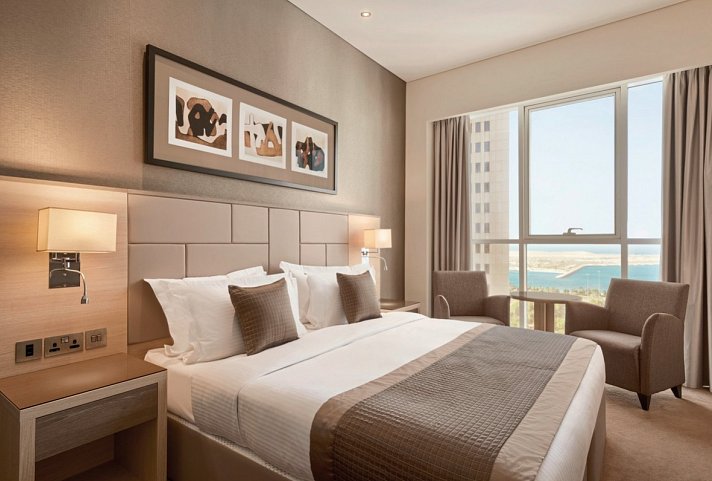 Tryp by Wyndham Abu Dhabi - Wohnbeispiel Deluxe Room (Zimmercodierung DD1)