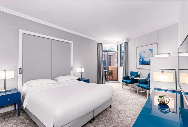 Beach Rotana Abu Dhabi - Wohnbeispiel Sea View Room with Balcony (Zimmercodierung D1M)