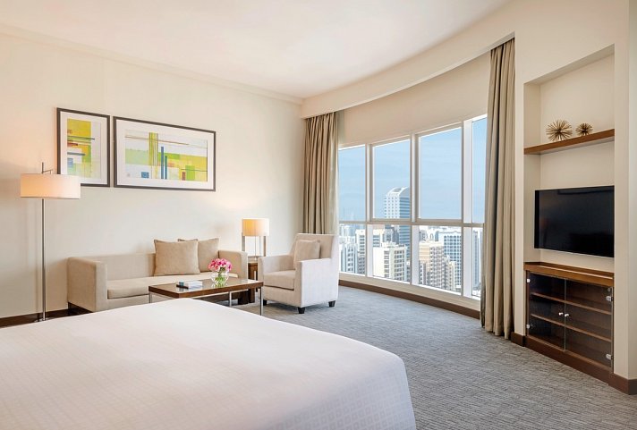 Grand Millennium Al Wahda - Wohnbeispiel Junior Suite with Club Access (Zimmercodierung JL1)