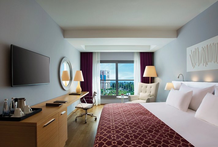 Akra V - Wohnbeispiel Doppelzimmer Casual Meerblick (Zimmercodierungen DB1, DC1, DBM & DCM)