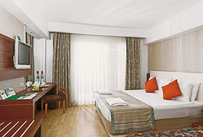 Seher Resort & Spa - Wohnbeispiel Doppelzimmer Landblick (Zimmercodierungen DBL, DCL & DEL)