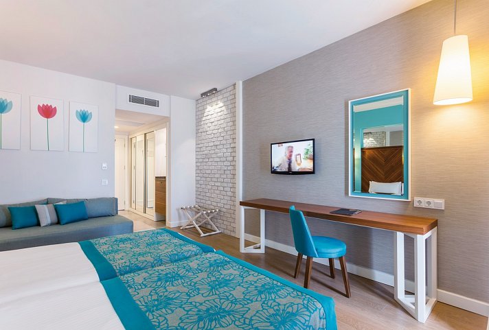 Terrace Elite Resort - Wohnbeispiel Doppelzimmer (Zimmercodierungen DB1 & DC1)