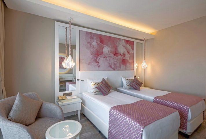 Diamond Premium Hotel & Spa - Wohnbeispiel Doppelzimmer (Zimmercodierungen DB1, DC1, DBP & DCP)
