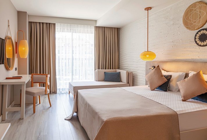 Side Royal Style Hotel - Wohnbeispiel Doppelzimmer Landblick (Zimmercodierungen DBL, DCL, DBP & DCP)