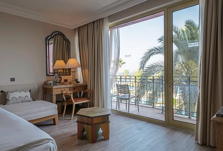 The Norm Oriental Kemer - Wohnbeispiel Doppelzimmer seitl. Meerblick (Zimmercodierungen DBN & DCN)