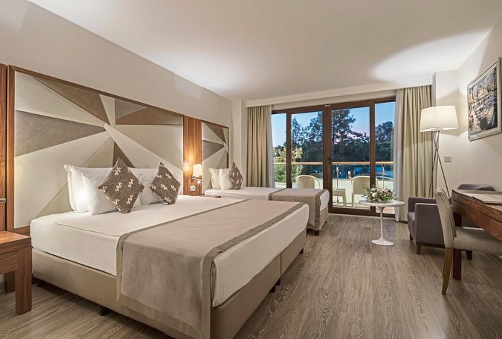 Nirvana Mediterranean Excellence - Wohnbeispiel Doppelzimmer Standard Waldblick (Zimmercodierungen DB1, DC1, DE1 & DC5)