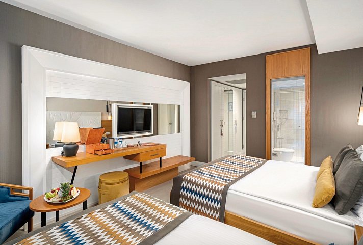 Sidera Kirman Premium - Wohnbeispiel Doppelzimmer Landblick (Zimmercodierungen DBL, DCL & DB2)