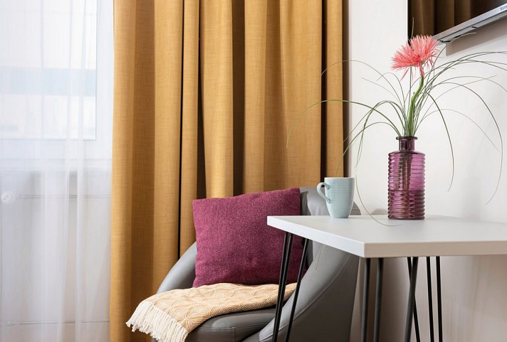 SORAT Hotel Berlin - Wohnbeispiel Pure Zimmer (Zimmercodierung DB1)