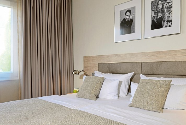 Residenz Oberhausen - Wohnbeispiel Doppelzimmer Komfort (Zimmercodierung DF1)