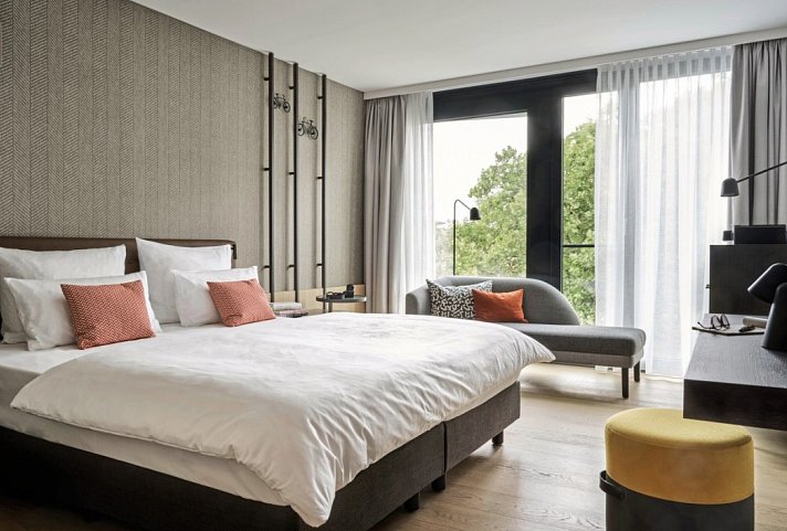 ATLANTIC Hotel Münster - Wohnbeispiel Doppelzimmer Komfort (Zimmercodierung DF1)