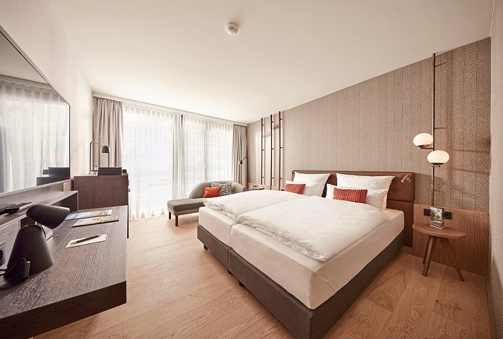 ATLANTIC Hotel Münster - Wohnbeispiel Doppelzimmer Komfort (Zimmercodierung DF1)