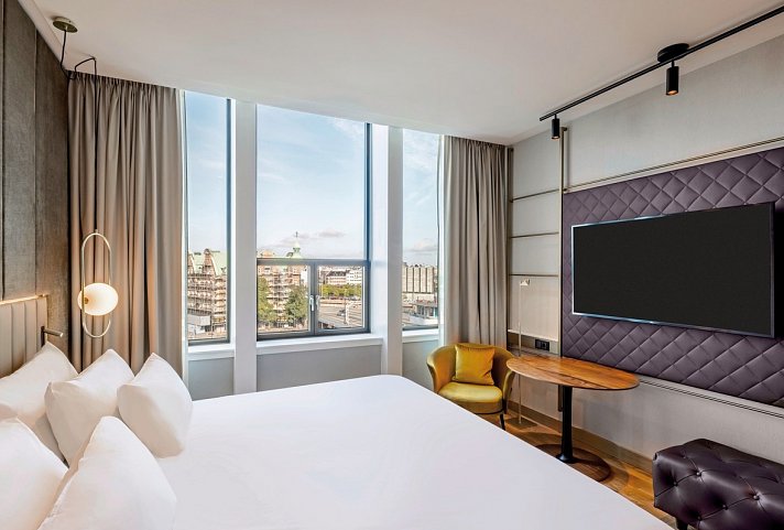 NH Collection Copenhagen - Wohnbeispiel Doppelzimmer Superior (Zimmercodierung DS1)