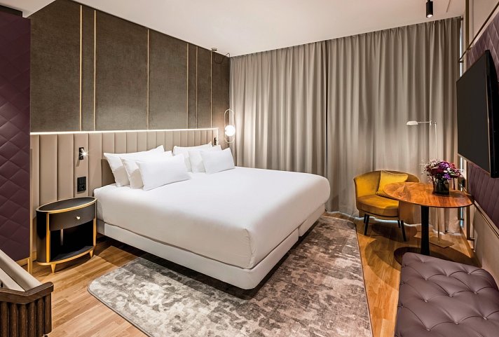 NH Collection Copenhagen - Wohnbeispiel Doppelzimmer Superior (Zimmercodierung DS1)