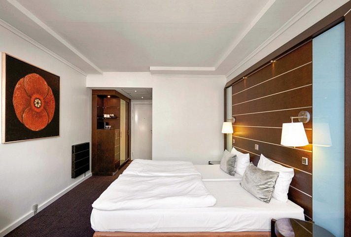 Imperial Hotel - Wohnbeispiel Doppelzimmer Standard (Zimmercodierung DG1)