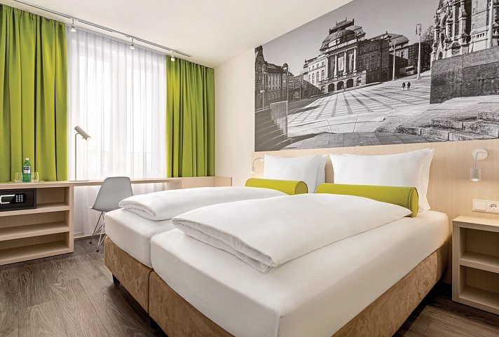 Super 8 by Wyndham Chemnitz - Wohnbeispiel Doppelzimmer (Zimmercodierung DB1)