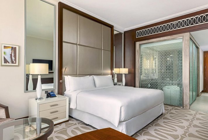 Hilton Dubai Al Habtoor City - Wohnbeispiel Guest Room (Zimmercodierung DB1)