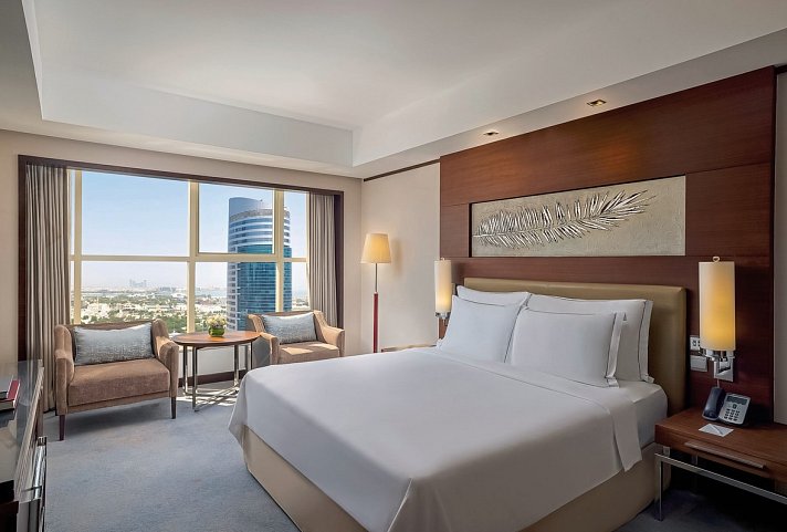 Grand Millennium Hotel Dubai - Wohnbeispiel Deluxe Room (Zimmercodierung UD1)