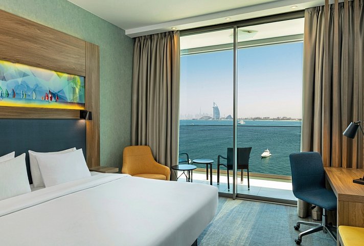 Aloft Palm Jumeirah - Wohnbeispiel Aloft Sea View (Zimmercodierung DB3)