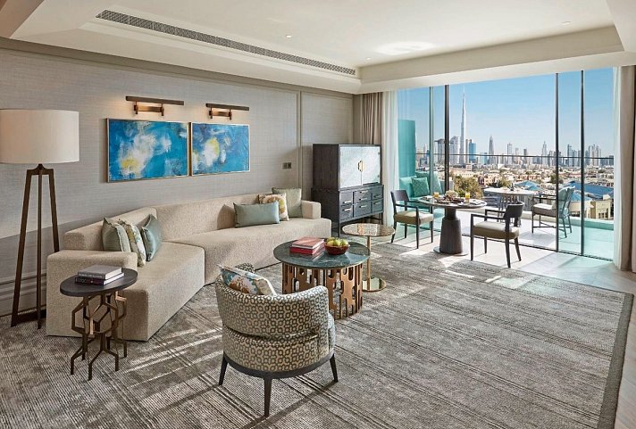 Mandarin Oriental Jumeirah, Dubai - Skyline View Suite (Zimmercodierung WB1)