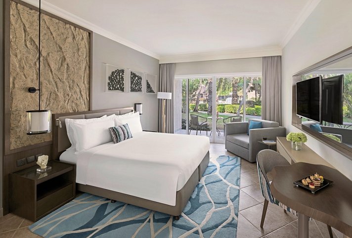 Fujairah Rotana Resort & Spa Al Aqah Beach - Wohnbeispiel Spacious Garden View Room (Zimmercodierungen DGG & DBG)