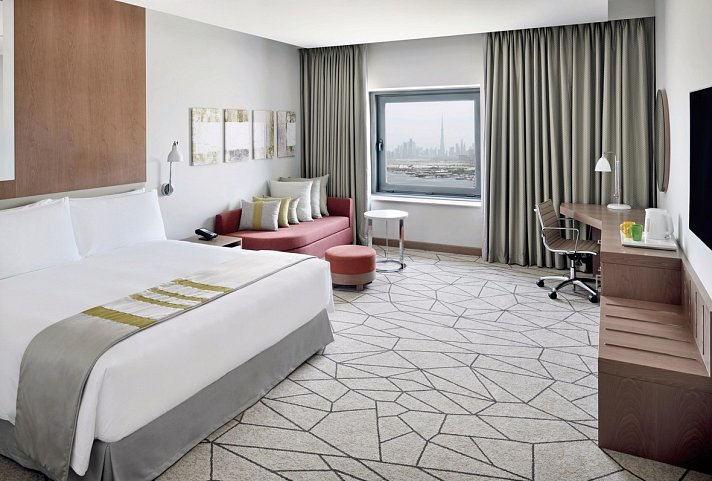 Holiday Inn Dubai Festival City - Wohnbeispiel Standard Room (Zimmercodierung DB1)