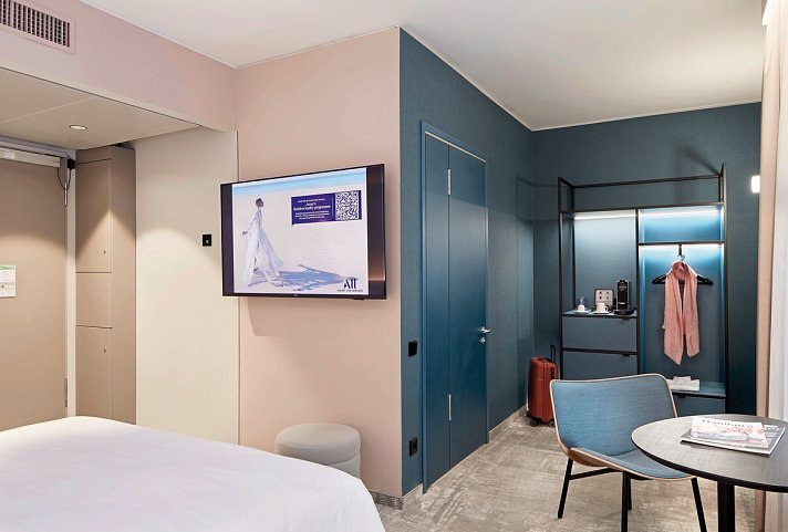 Novotel Hamburg Central Station - Wohnbeispiel Doppelzimmer Standard (Zimmercodierung DB1)