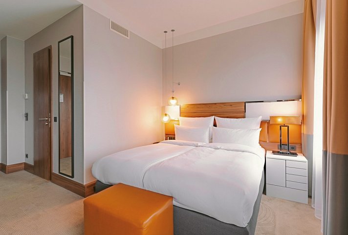 Reichshof Hamburg - Wohnbeispiel Doppelzimmer Medium (Zimmercodierung DB1)